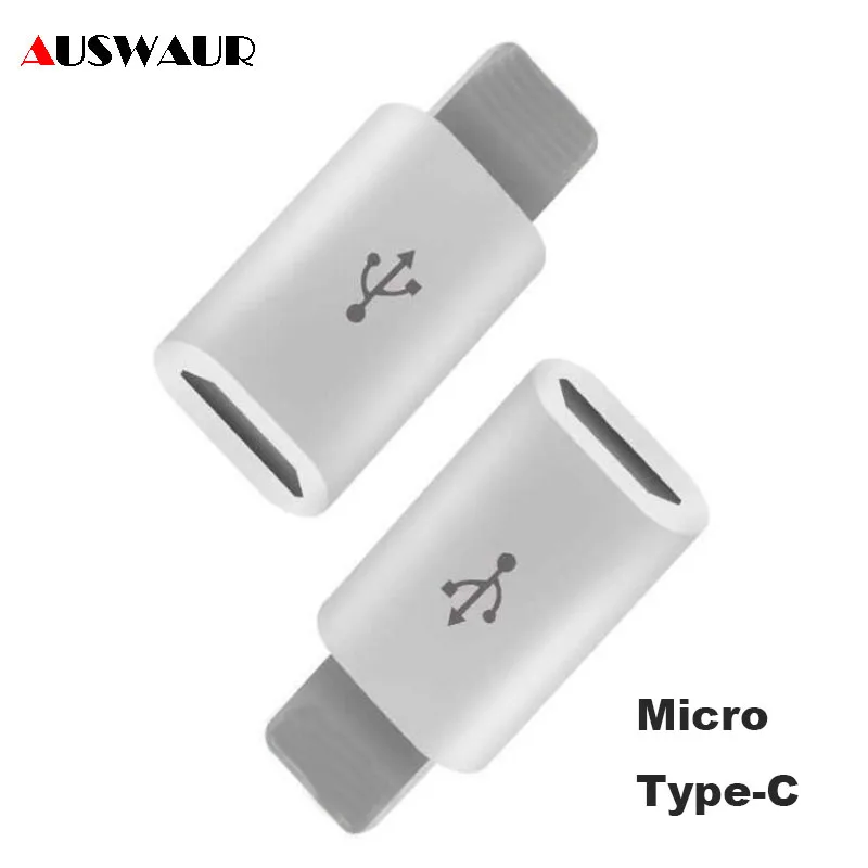 

Charge Data Sync Adapter for iPhone Male to Micro Type-C Femal Adapter for iPhone 5 6 7 8 X XS iPad iPod Micro Type-C Adapter