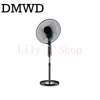 

DMWD household electric fan floor standing cooling fans mute head shaking dormitory timed ventilation cooler home office EU US