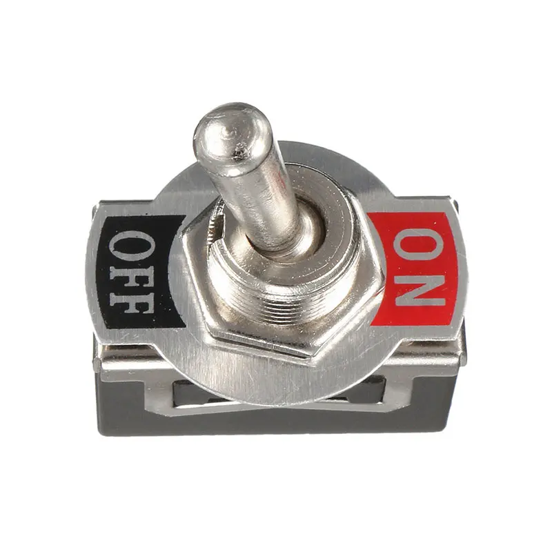 

On/Off Mini Small SPST Toggle Switch Miniature + Waterproof Cover Cap LB88