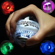 Platinum Dual LED Power Wrist strengthen Ball Gyroscopic Super Fitness Hand Spinner Wrist Gyro Exerciser Force Wrist Ball C 48lbs strengthen power wrist ball metal forearm muscle training pressure relieve gyro ball gyroscopic force exerciser ball a