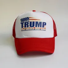 Новинка, бейсбольная кепка с сеткой Trump, бейсболка с принтом Make America Great Again, Модная Спортивная Кепка унисекс, Уличная Повседневная Кепка