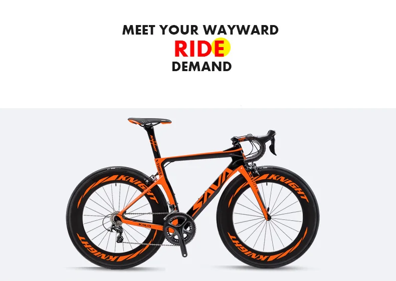 SAVA Carbon bike Carbon Road bike Road Bicycle 22 Speed Racing bicycle Full Carbon frame with SHIMANO ULTEGRA UT R8000 Groupsets