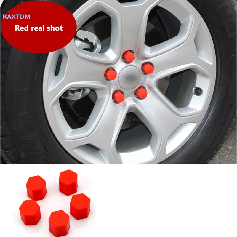 20 шт. силиконовые колпачки на колеса автомобиля для Peugeot RCZ 206 207 301 307 308 406 407 408 508 2008