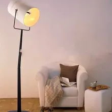 Современный простой Дизельные вилочные Lampara де пирог Спальня Гостиная пол лампы для чтения известный дизайнер Diesel торшер H172cm