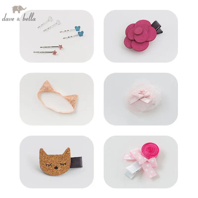 

davebella girls headwear colorful barrettes