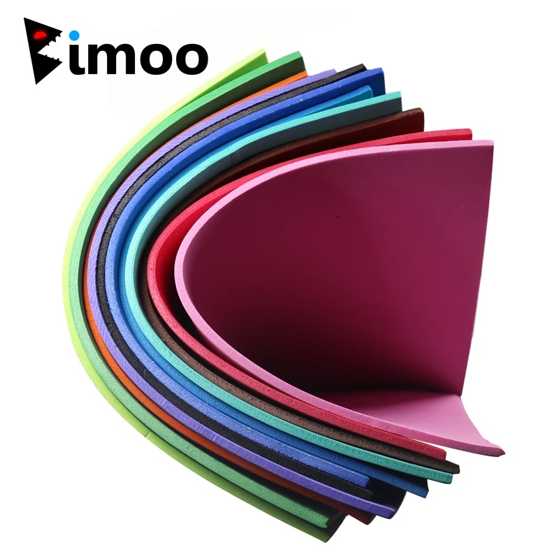 Bimoo 1 шт./упак. 3 мм цветная вспененная бумага EVA для вязания мушек травы бункер
