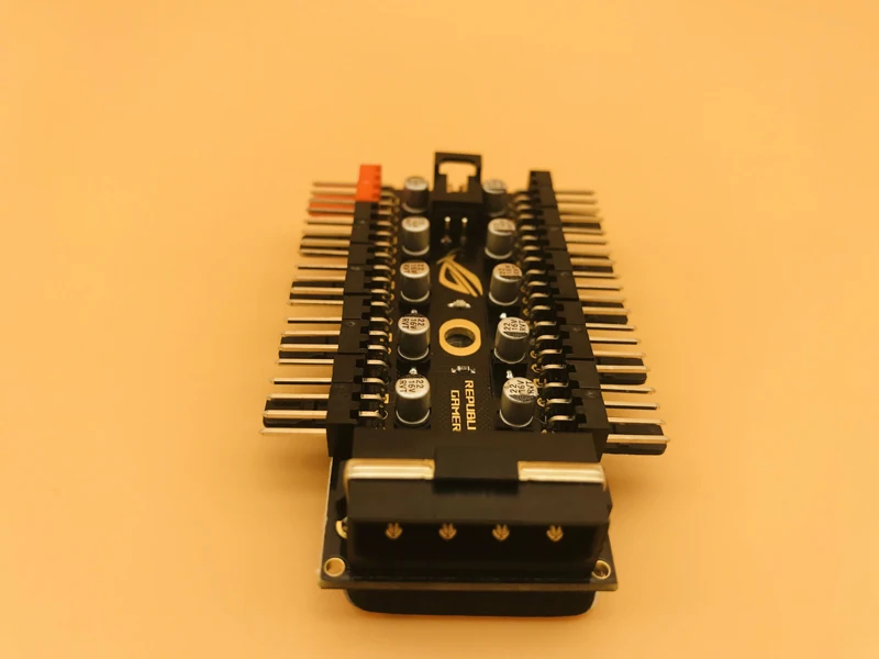 Newest PC 1 to 10 4Pin Molex Cooler Cooling Splitter Fan Hub Cable PWM 12V Led Power Supply Adapter For BTC Bitcoin Miner Mining