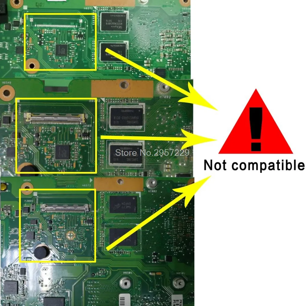 X555LD материнская плата i5 4 Гб REV 3,6 для ASUS X555LP X555L F555L K555L W591L Материнская плата ноутбука X555LD материнская плата X555LD материнская плата