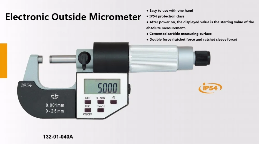 Электронные наружные Микрометры 75-100 мм 4-5 дюймов 132-04-040