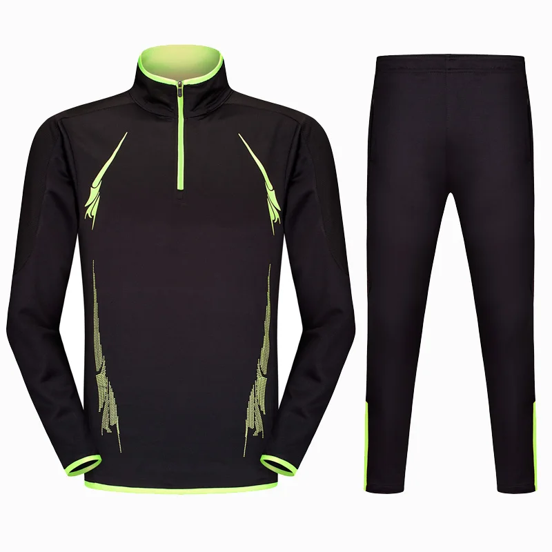 Football tracksuit 2017 kids long sleeve soccer jerseys sets football