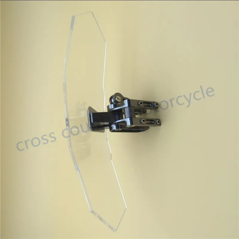 Motocicleta para Kawasaki Universal Brisa da Bmw Ducati Honda Ktm Motocicleta Universal Ajustável Ressuscitado Brisa Clara 9 windshield for motorcycle