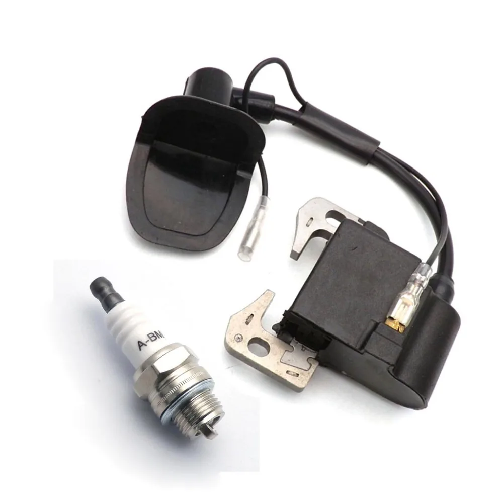 Ignition Coil + Spark Plug For 43cc 47cc 49cc Mini PIT Pocket Quad Dirt