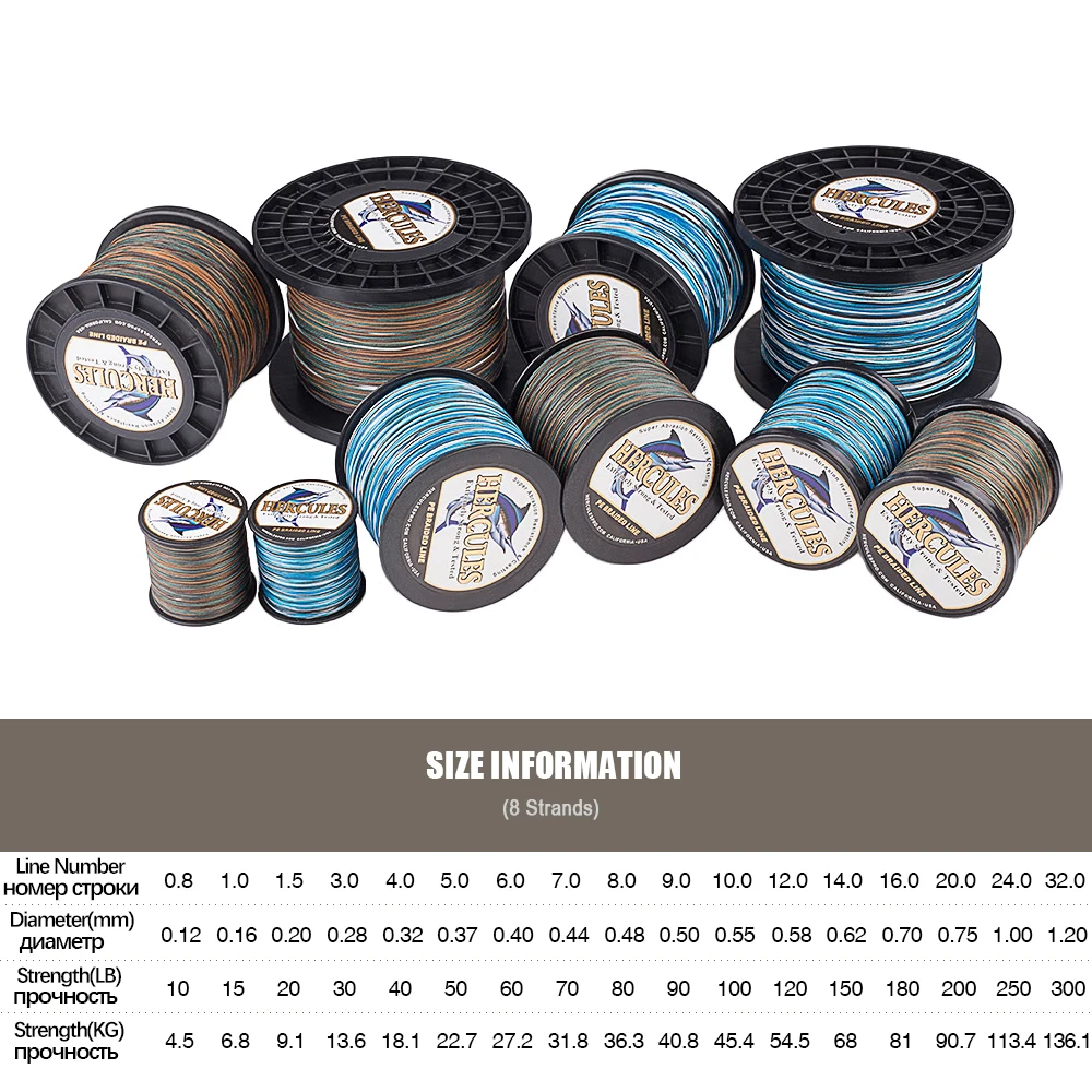 هرقل خيط صنارة الصيد 8 السواحل Pesca المتعددة الشعيرات 10-300LB PE مضفر خط 100 M 300 M 500 M 1000 M 1500 M 2000 M الكارب الصيد الحبل هرقل خيط صنارة الصيد 8 السواحل Pesca المتعددة الشعيرات 10-300LB PE مضفر خط 100 M 300 M 500 M 1000 M 1500 M 2000 M الكارب الصيد الحبل