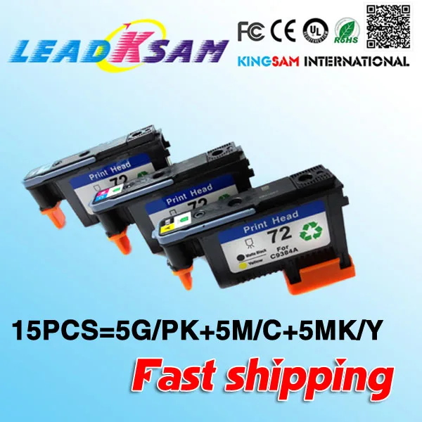 15x быстрая доставка Совместимость с hp72print head repalцемент для 72 designjet 2300/T610/