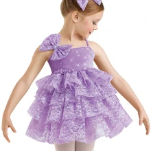 Балетное детское платье танцевальный костюм в стиле хип-хоп одежда для выступлений костюмы европейский и американский костюм юбка-пачка принцессы