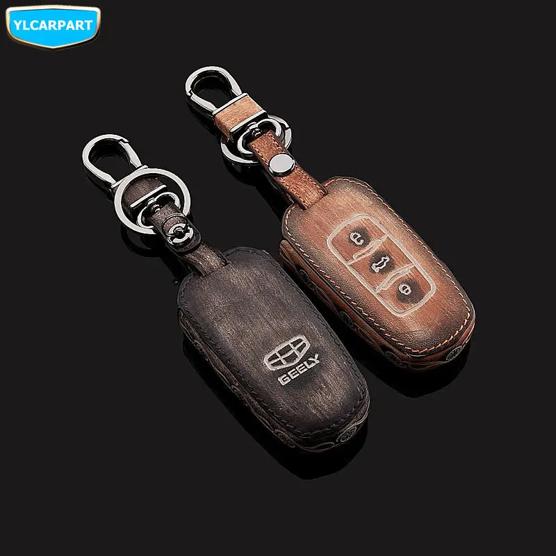 

For Geely new Emgrand 7 EC7 EC715 EC718 Emgrand7 E7 ,RS,GT,GC9,Borui,Car key cover case