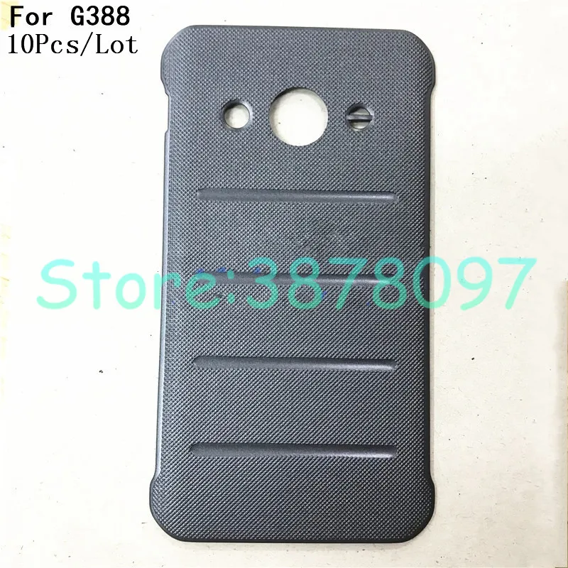 

10Pcs/Lot Battery cover For Samsung Galaxy Xcover 3 G388 G388F Back Cover Case Battery Rear Door Replacement Parts+Logo