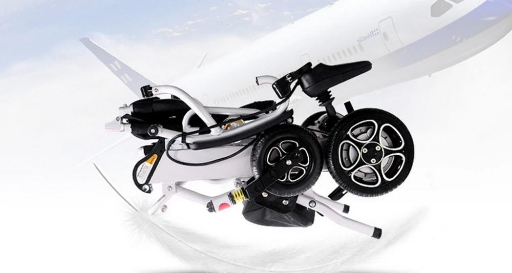 new design manufacture price lightweight folding small handicapped power electric wheelchair (12)