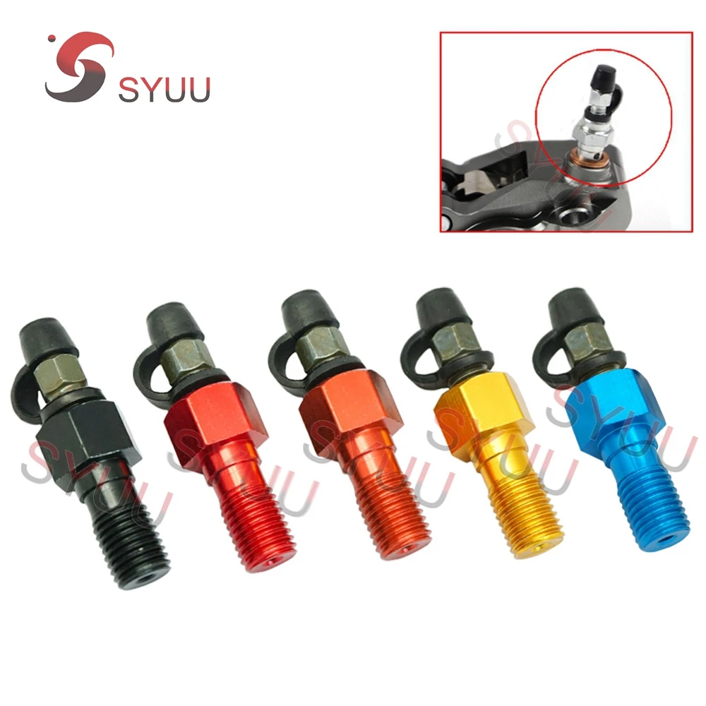 8 Warna CNC Universal Motor Banjo Bolt M10 x 1.25mm Puting 