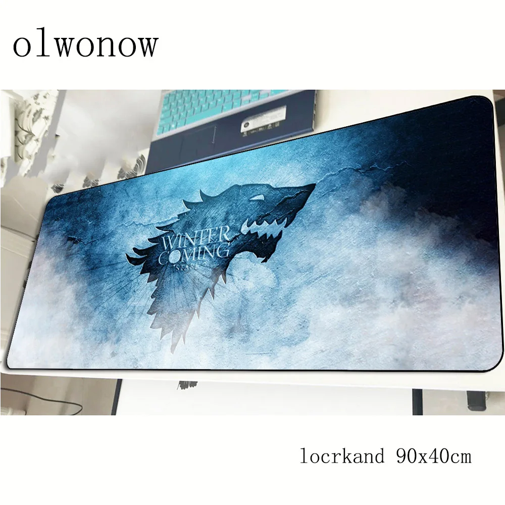 Коврик для мыши для игры престолов xl 900x400x2 мм коврики для мыши лучший игровой коврик для мыши геймер красочные персонализированные коврики для мыши Клавиатура ПК pad