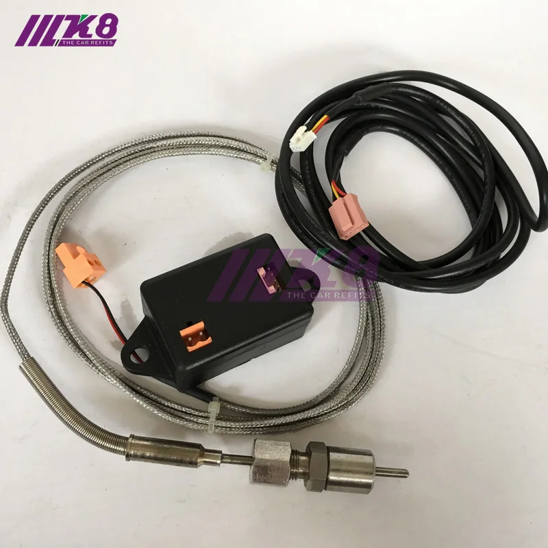 

High Quality thin EGT Probe Exhaust Gas Temp Sensor Sender Gauge Meter Unit 1/8 NPT K type 0-1200c 2m 2520 stainless steel