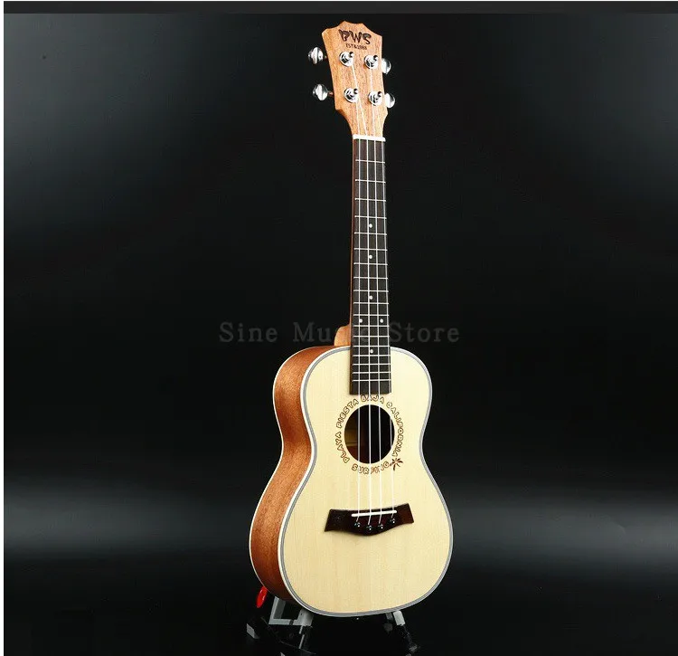 

23 inch Hawaii Small Guitar Standard 18 Fret 4 Strings C-type Mahogany Ukulele Concert Ukulele Fingerboard Hawaiian Guitar
