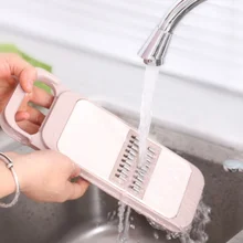 Многофункциональная терка для овощей и фруктов со съемным лотком картофеля яблокорезка в штучной упаковке Терка инструмент для легкого удаления шелухи очистки кухонного гаджета