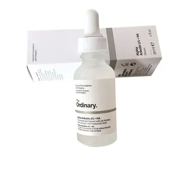 

Natural Reduce Sun Spots Wrinkles Freckle Face Serum Inhibit Melanin Face Serum Alpha Arbutin 2% + Hyaluronic Acid