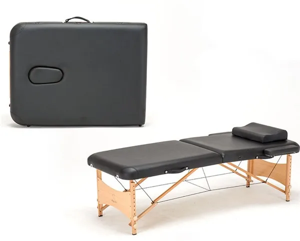 Массаж и релаксация Портативный расслабляющий тела массажный стол Лицо Колыбель SPA тату складной салон мебели деревянная Массажная
