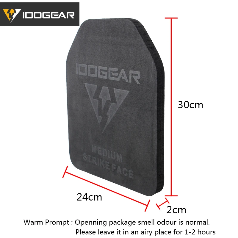 IDOGEAR Foam Dummy Ballistic Plate Set for AVS JPC Vest Emerson Tactical Hunting Carrier Combat Gear eva foam sapi plate