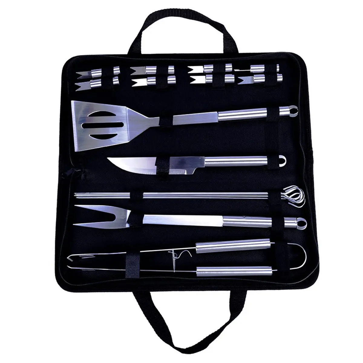 HOT SALE 16 Pcs Barbecue Tool, Stainless Steel BBQ Tools Sets Cooking