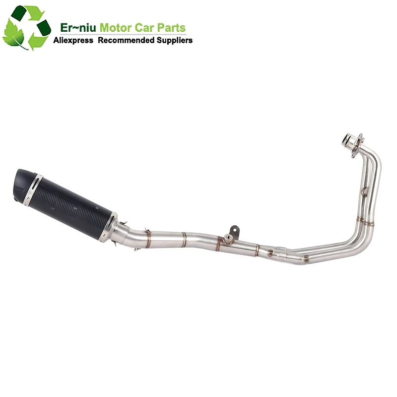 

Motorcycle Full System Exhaust Slip On For Yamaha MT03 MT-03 YZF R3 R25 YZF-R3 YZF-R25 2014 to 2017 Add power 12%