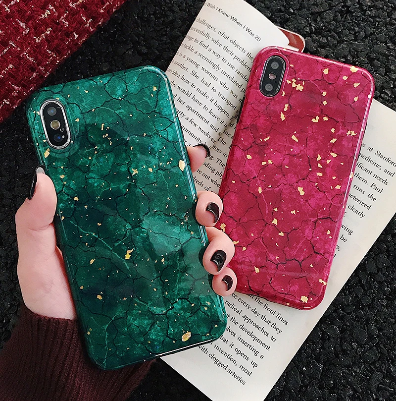 Роскошный чехол для iPhone Xs Max 7 6s plus 6 8 Plus с кристаллами и изумрудами|Бамперы| |