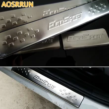 Aosrrun автомобиль-Стайлинг Нержавеющая сталь порога Накладка автомобильные аксессуары для FORD Ecosport 2013 2014 2015
