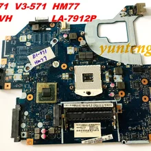 Оригинальная материнская плата для ноутбука ACER E1-571G LA-7912P HM77, протестированная,, разъемы