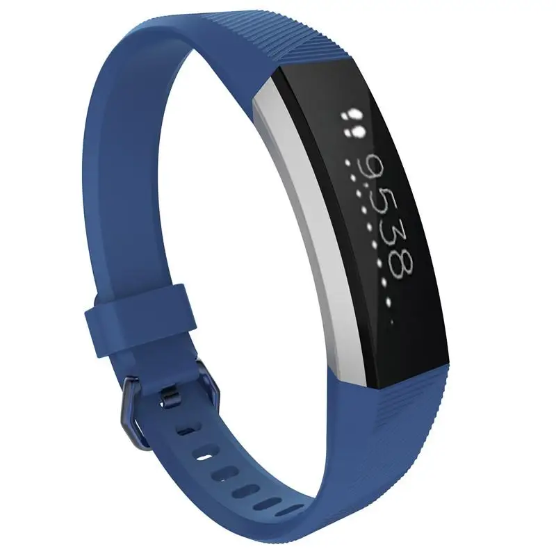 Замена силиконовой ленты для часов для Fitbit Alta HR - Цвет: Dark Blue