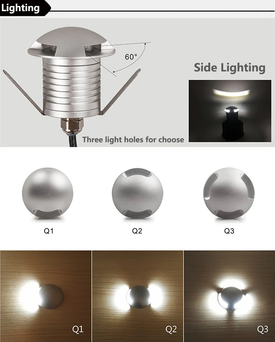 3W Wall Buried Light 9