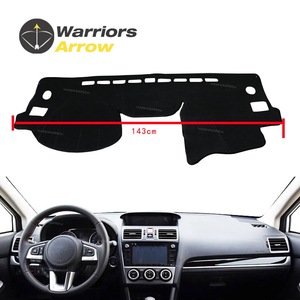 For Subaru Forester SJ XV Impreza G4 Inner Auto Dashboard Cover Dashmat Dash Mat Pad Sun Shade