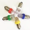 Uds E10 luz indicadora de LED bombillas 12V 18V 14V tornillo Base instrucciones botón Mini advertencia automóvil instrumento ancho lámpara de señal ► Foto 1/6