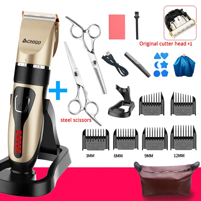 cutting hair trimmer
