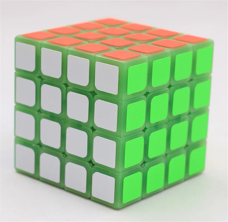 Профессиональный конкурс 3x3x3 Magic Cube гладкая Скорость Поворотная головоломка, куб светится в темноте светящийся куб для детские развивающие игрушки