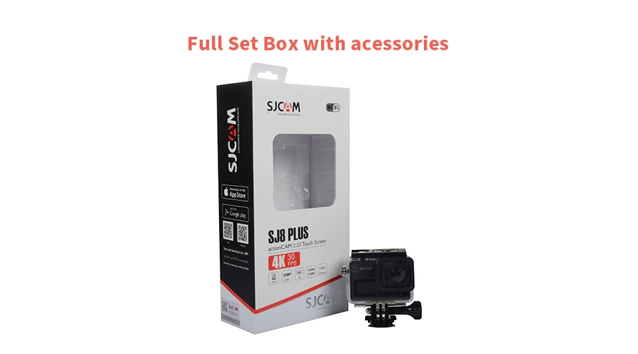 SJCAM SJ8 Plus Action Camera Sports DV 1290P 4K WiFi Remote 30m Underwater Waterproof SJ Outdoor Sp