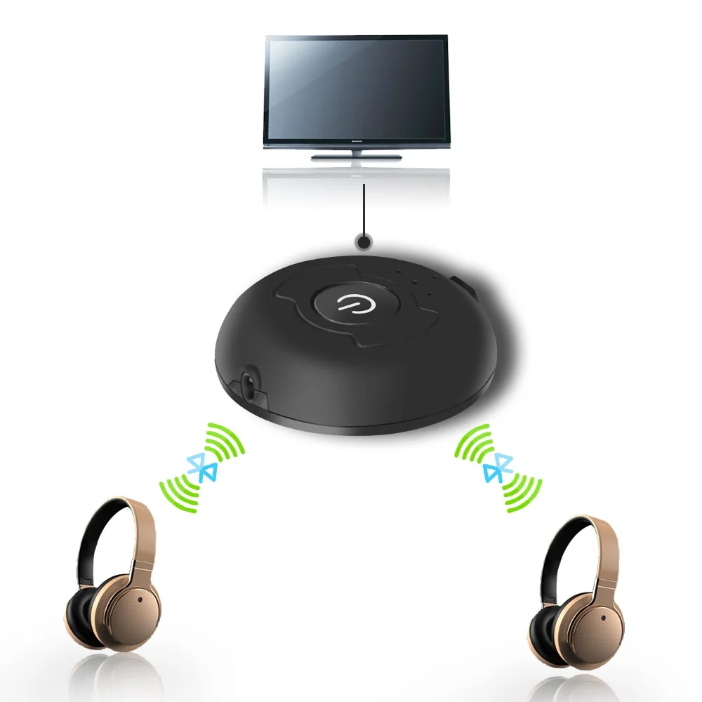 Hohe Qualität Bluetooth Sender Multi-point Wireless Blutooth 3,5mm Audio Musik Stereo Transmitter Adapter Für Tv Tablet QualitäT Und QuantitäT Gesichert Tragbares Audio & Video Funkadapter