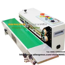 Автоматический горизонтальный непрерывный пластиковый ремень сумки уплотнительная машина для герметизации FR770 110 V/220 V