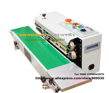 

Automatic Horizontal Continuous Plastic Bag Band Sealing Sealer Machine FR770 110V/220V