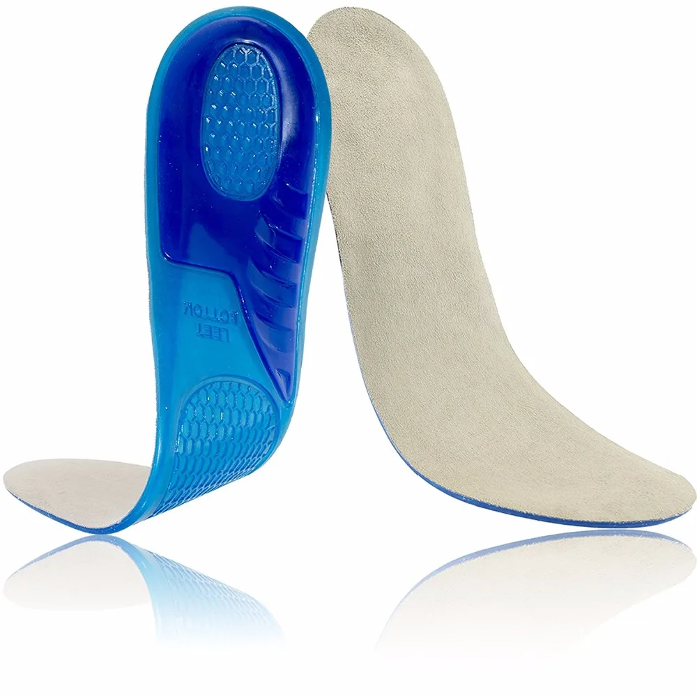 1Pair Sport Insole Unisex Orthotic Arch Support Sport Shoe Pad Sport Running Gel Insoles