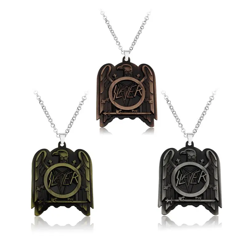 FashionSlayer Logo Killer Thrash Metal Rock Band Alloy Key