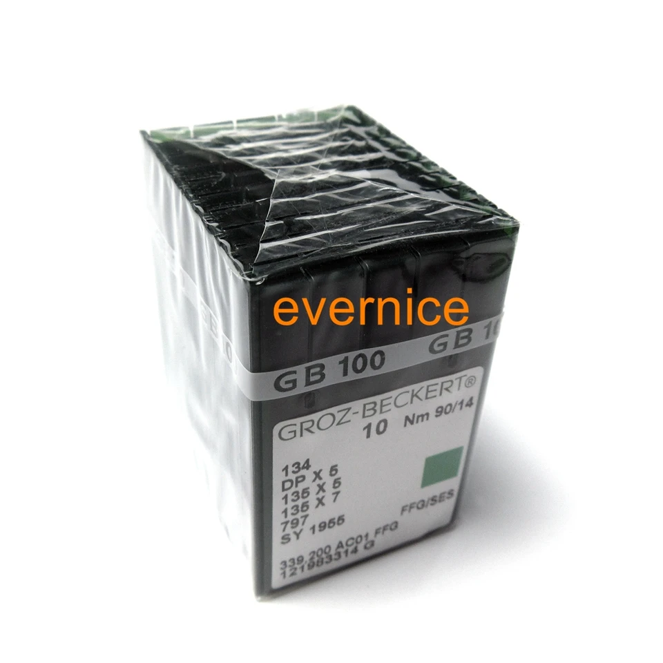 Groz-Beckert 100Pz 134R DPX5 Ago Per Macchina Da Cucire A Punta - Foto 11
