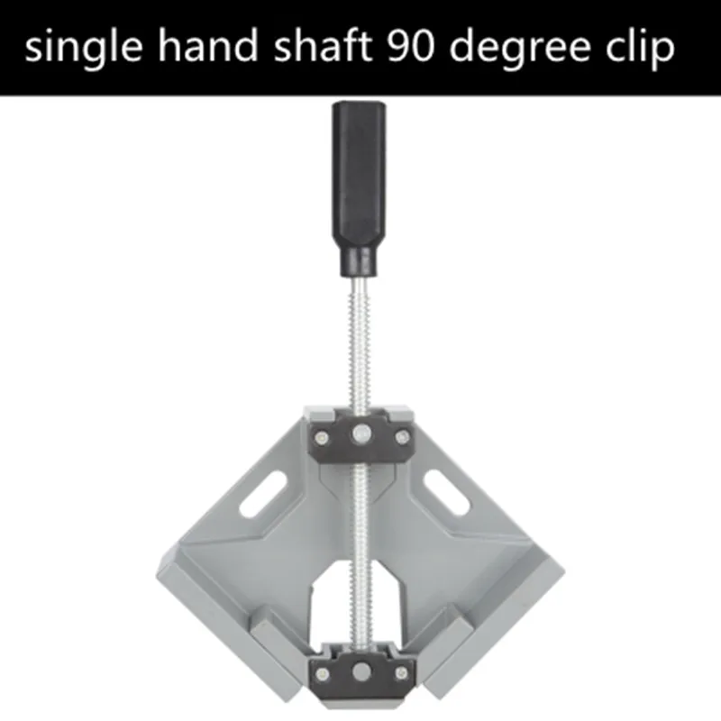 90 degree positioning squares clamps woodworking aluminum carpenter corner clamp wood clamps for dropshipping Super big 90 Angle clip DIY Corner Clamps quick fixed fish tank glass wood picture frame Woodwork Right Angle