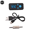 X6 Wireless Bluetooth Receiver Transmitter Handsfree Adapter 3.5mm Jack for MP3 Car Music Audio Aux A2DP Support TF Card ► Photo 2/6